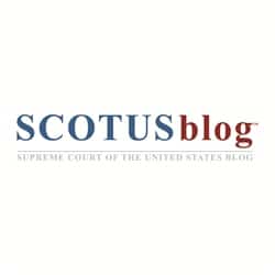 SCOTUS Blog: Monday Round-Up