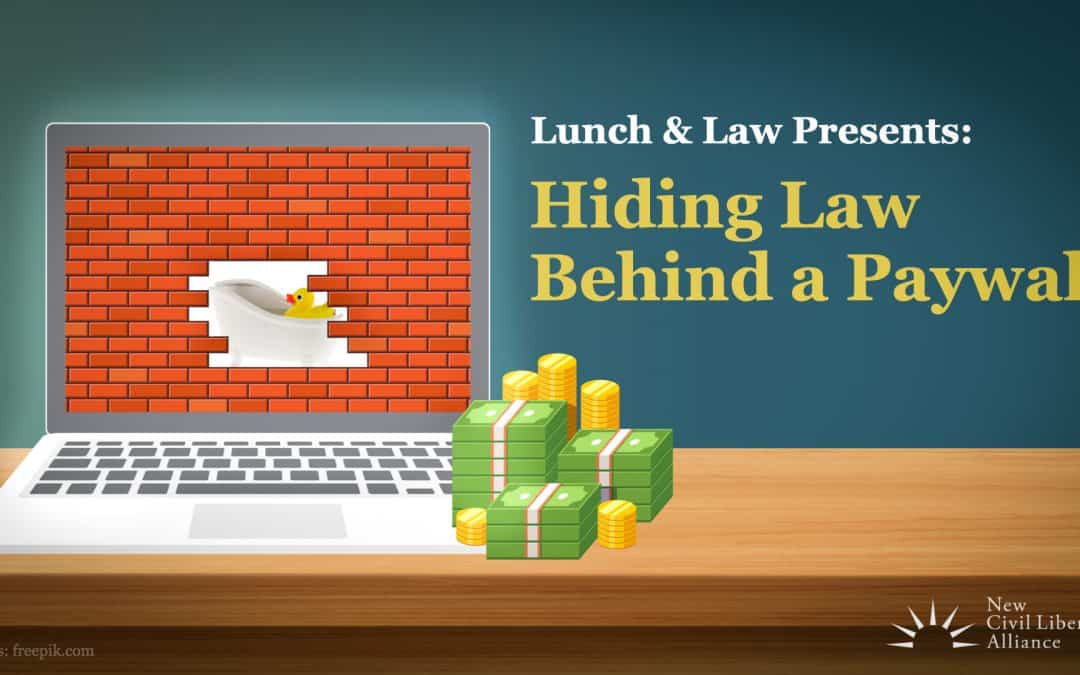 Hiding Law Behind a Paywall