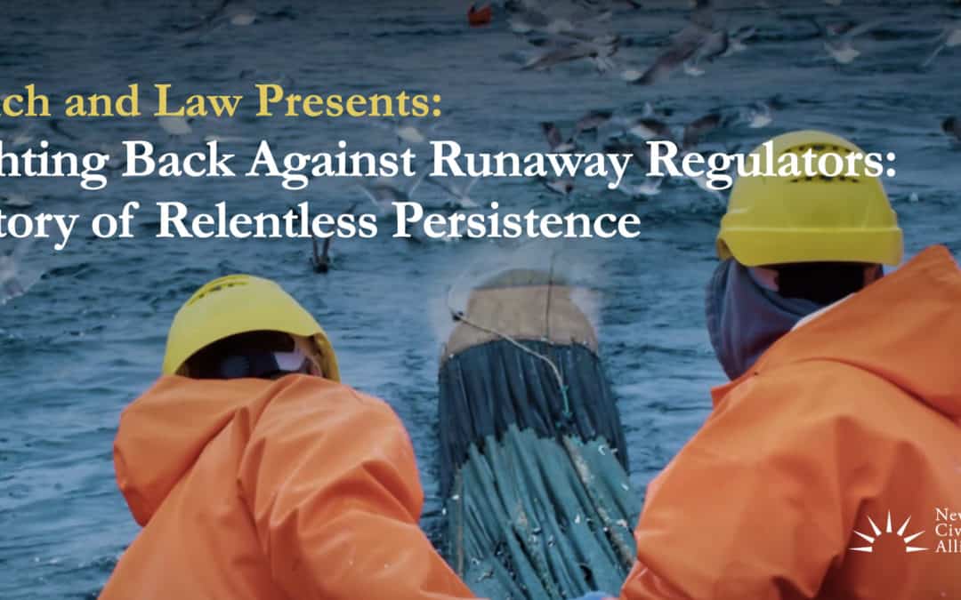 Fighting Back Against Runaway Regulators: A Story of Relentless Persistence